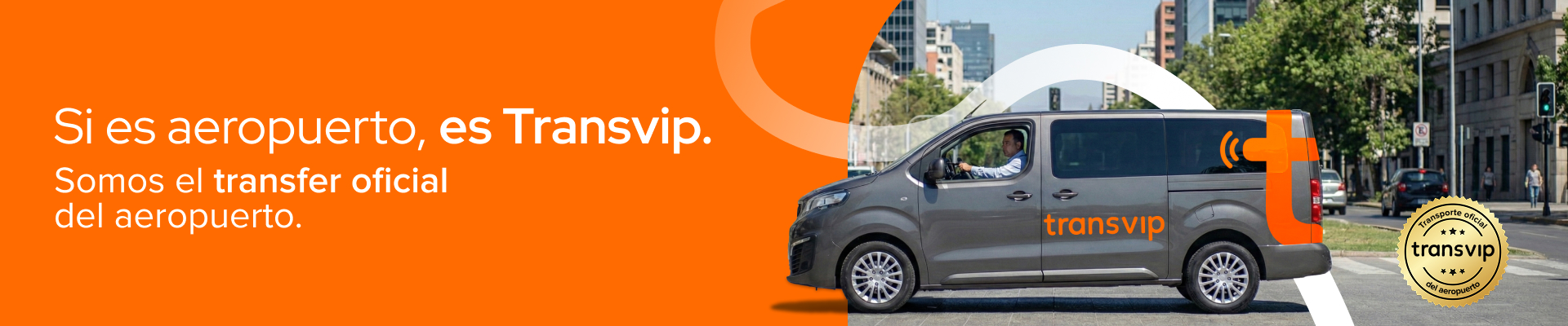 Transvip, transporte oficial del aeropuerto